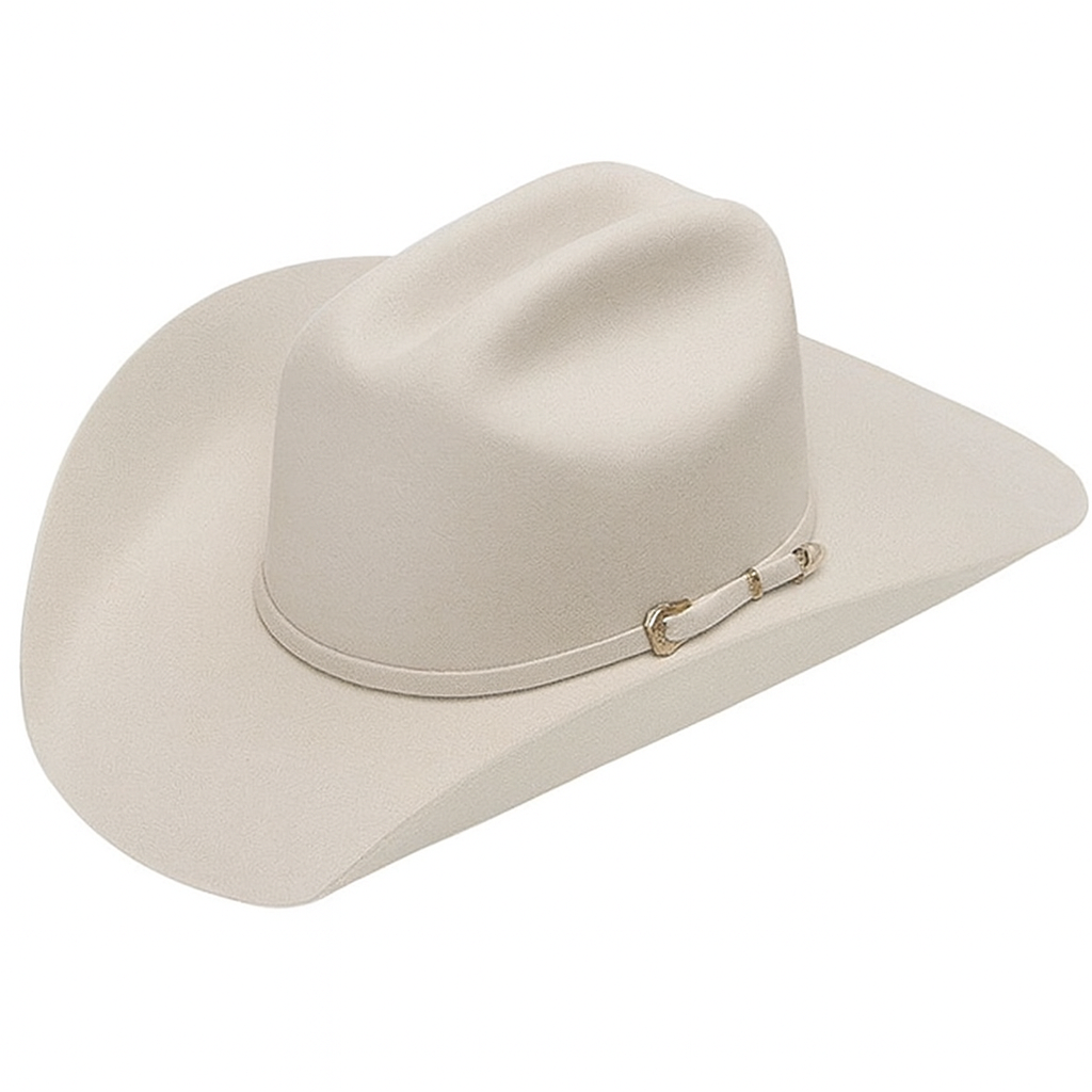 Cattleman Crown 4" Brim | Silverbelly